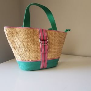Lilly Pulitzer Straw Purse